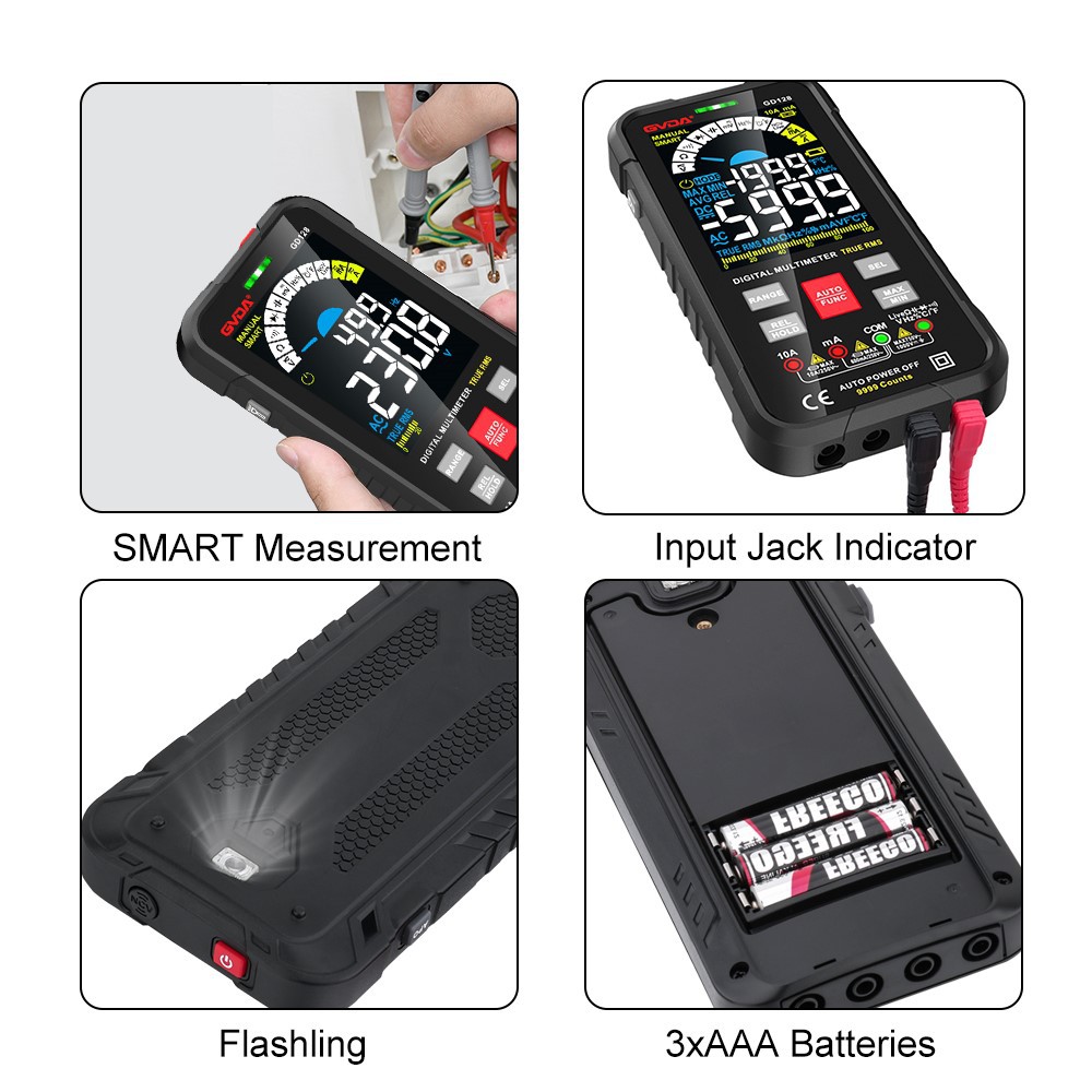 3. Multimeter 1000V 10A