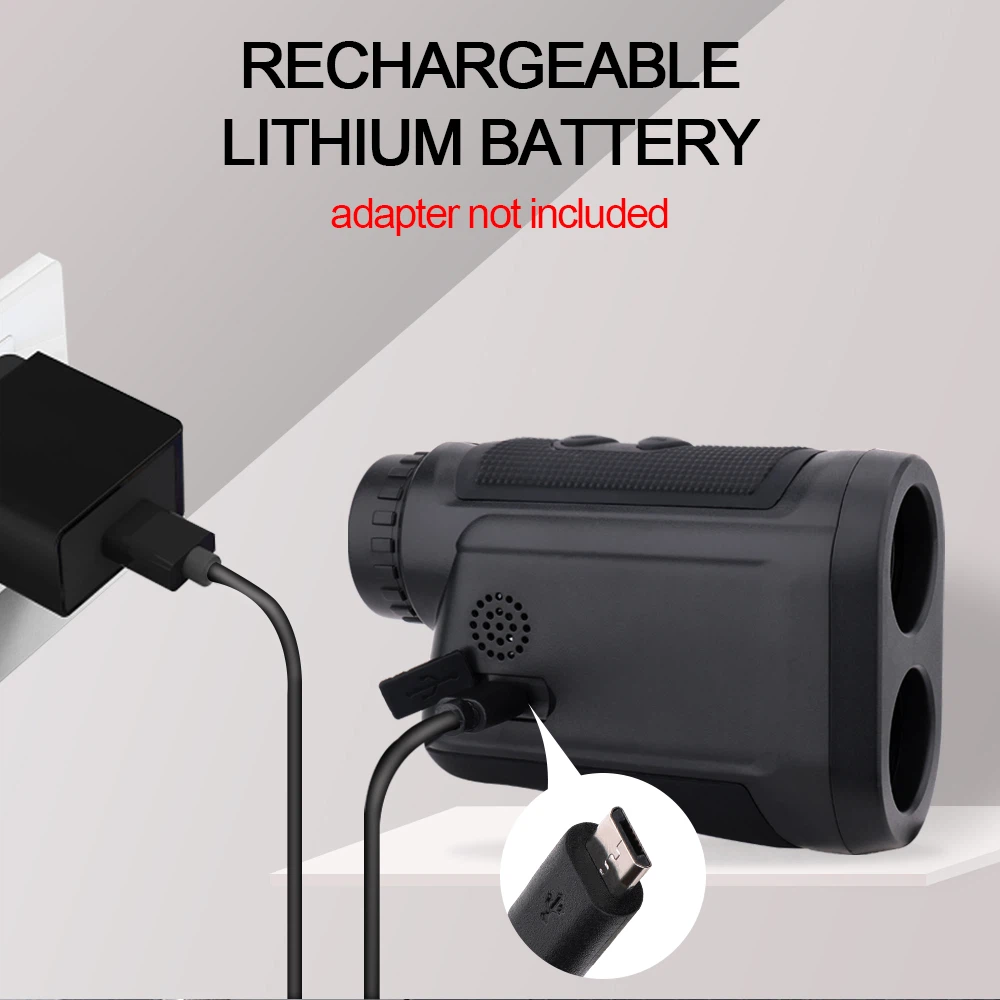 4 Rechargeable laser rangefinder