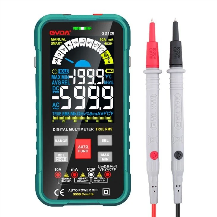 Digitalni multimetar 9999 broji automatski i ručno